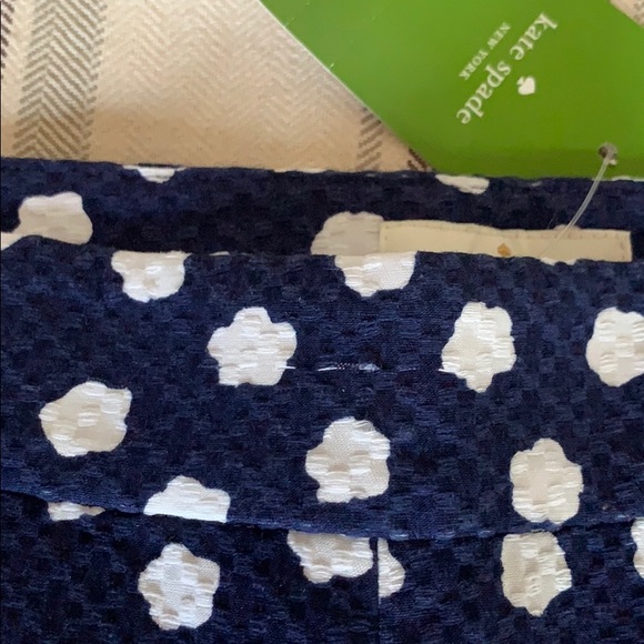 NEW Kate Spade Cloud Dot Jacquard Pant Size 4 - Picture 8 of 8